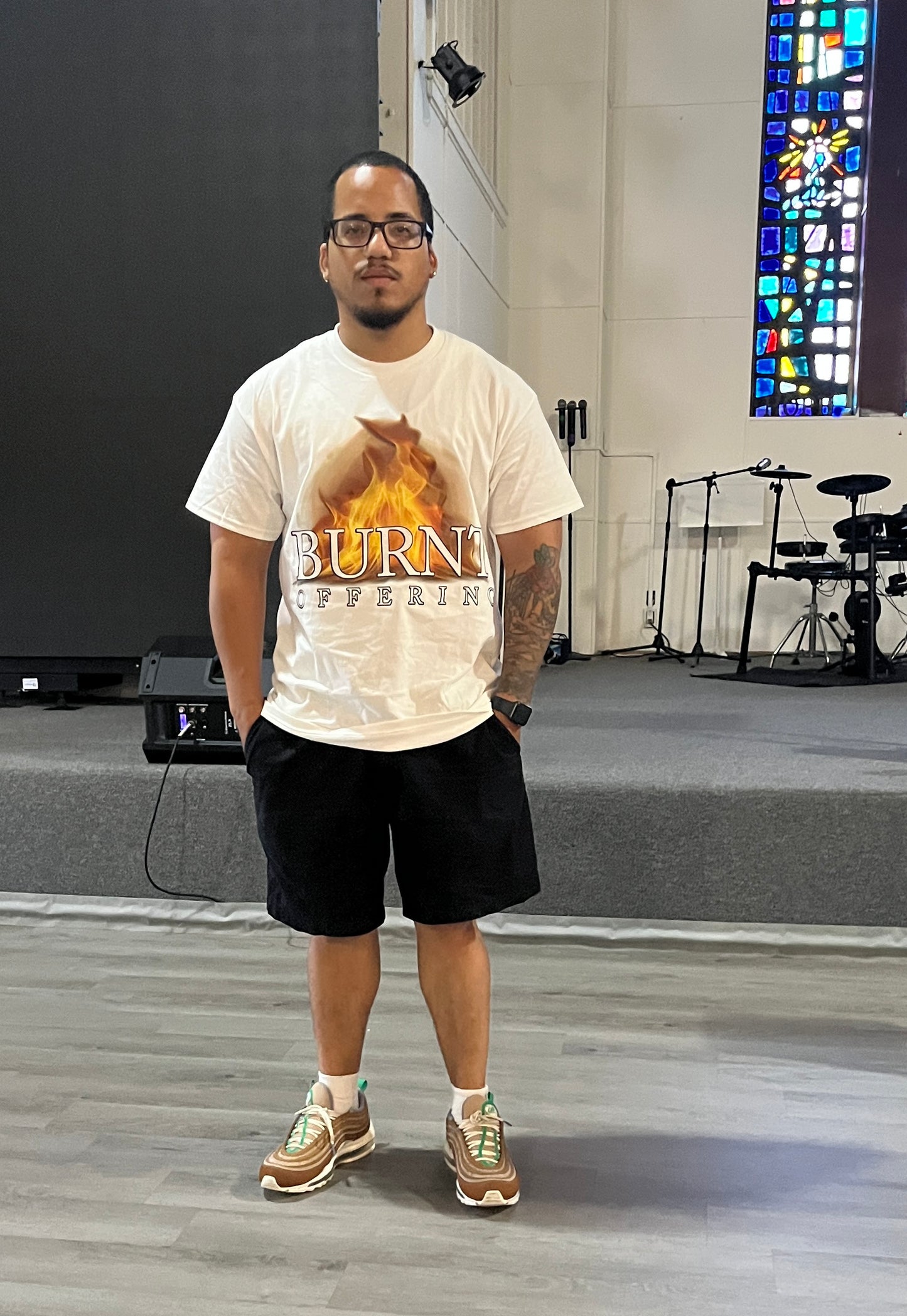 Fly Recovery™ "Burnt Offering" Heavyweight Tee